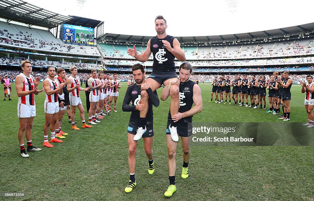 AFL Rd 20 - Carlton v St Kilda