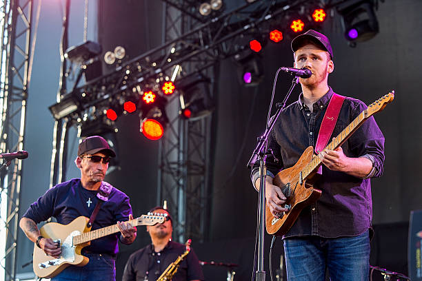 Country singers Noel Haggard and Ben Haggard perform at Gorge Amphitheatre on August 5, 2016 in George, Washington.
