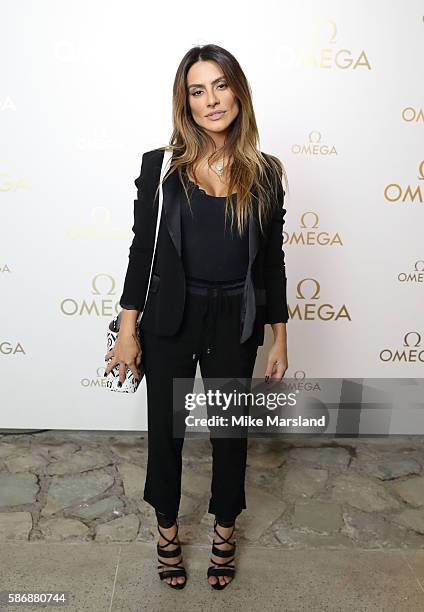 Cleo Pires attends the launch of OMEGA House Rio 2016 on August 6, 2016 in Rio de Janeiro, Brazil.