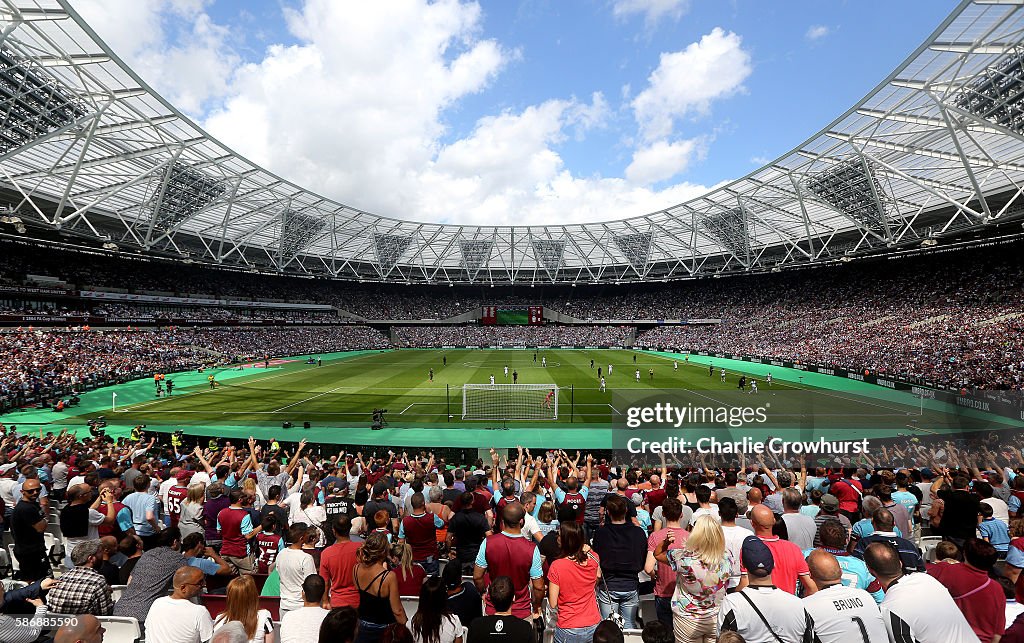 West Ham United v Juventus - Pre-Season Friendly