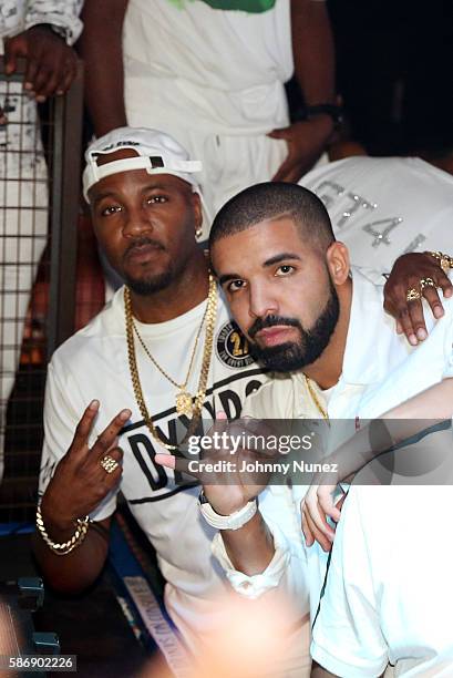 Grafh and Drake attend the Summer 16 After Party at The Space on August 6, 2016 in New York City.