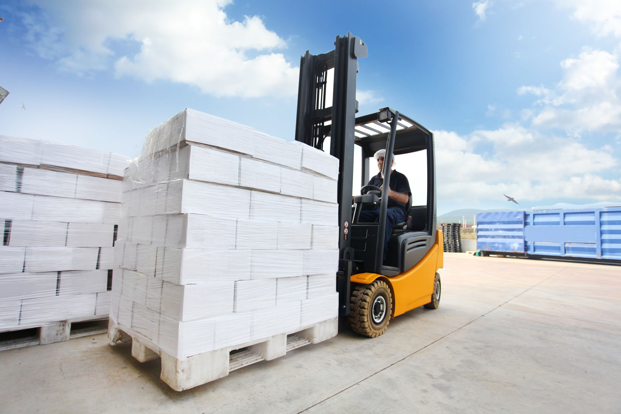 electric forklifts