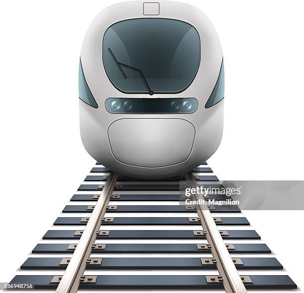 speed-zug - tourist train stock-grafiken, -clipart, -cartoons und -symbole