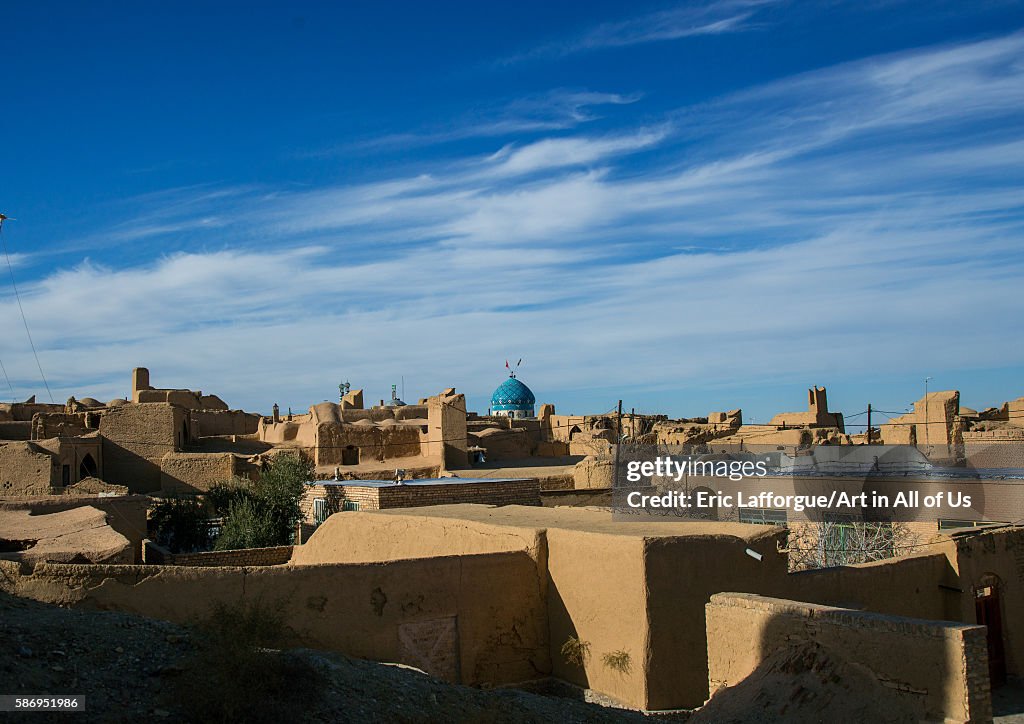 Wind Towers Used As A Natural Cooling System In Iranian Traditional Architecture, Ardakan County, Aqda, Iran