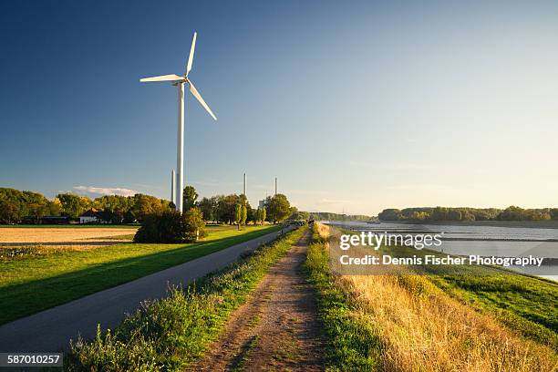 windmill at rhine river - baden württemberg fotografías e imágenes de stock