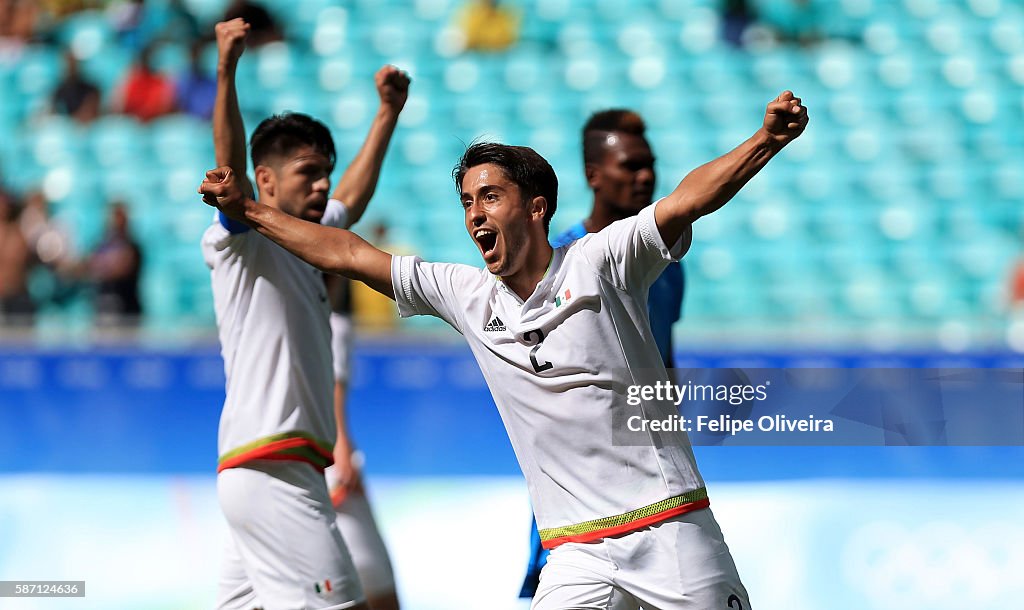 Fiji v Mexico: Men's Football - Olympics: Day 2