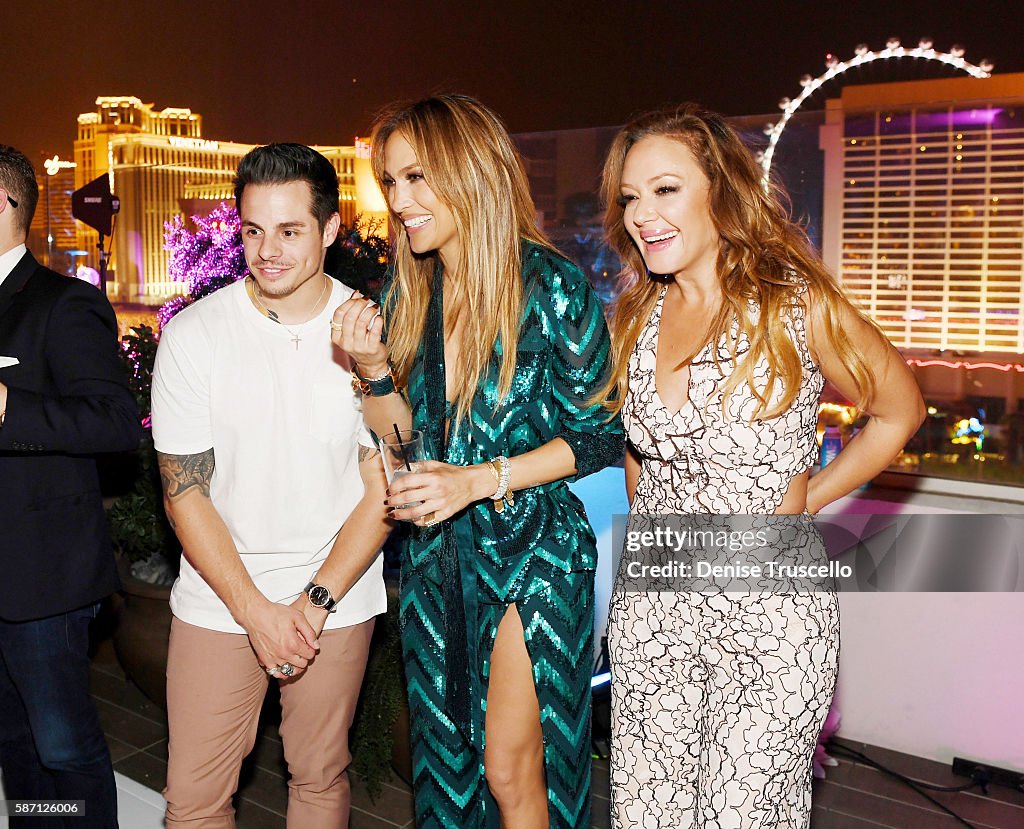 Jennifer Lopez Celebrates Her Birthday With A Lavish Party At The Nobu Villa Atop Nobu Hotel at Caesars Palace