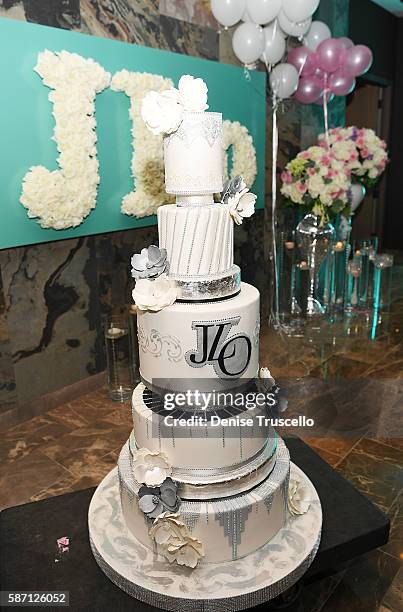 Atmosphere at Jennifer Lopez's birthday at Nobu Villa Atop Nobu Hotel at Caesars Palace on July 24, 2016 in Las Vegas, Nevada.