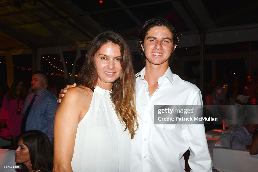 Barbara Siegler and Louis Siegler attend the 2016 Hamptons Paddle