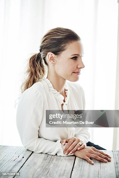 KaDee Strickland from Hulu's 'Shut Eye' poses for a portrait at the 2016 Summer TCA Getty Images Portrait Studio at the Beverly Hilton Hotel on July...