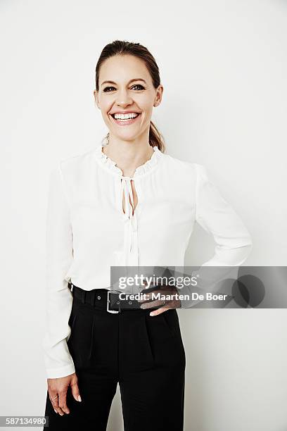 KaDee Strickland from Hulu's 'Shut Eye' poses for a portrait at the 2016 Summer TCA Getty Images Portrait Studio at the Beverly Hilton Hotel on July...