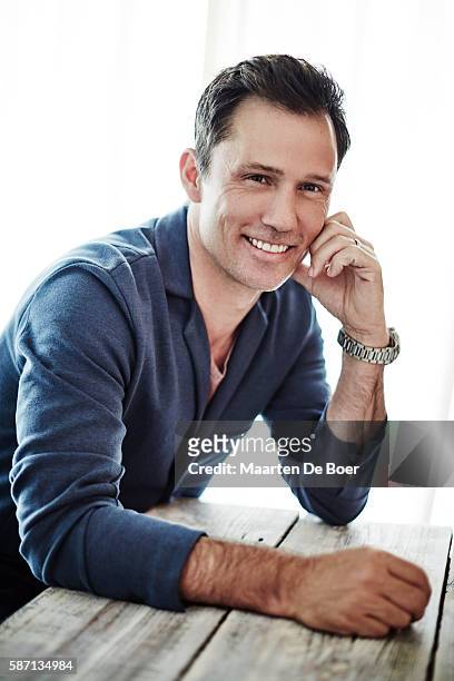 Jeffrey Donovan from Hulu's 'Shut Eye' poses for a portrait at the 2016 Summer TCA Getty Images Portrait Studio at the Beverly Hilton Hotel on July...