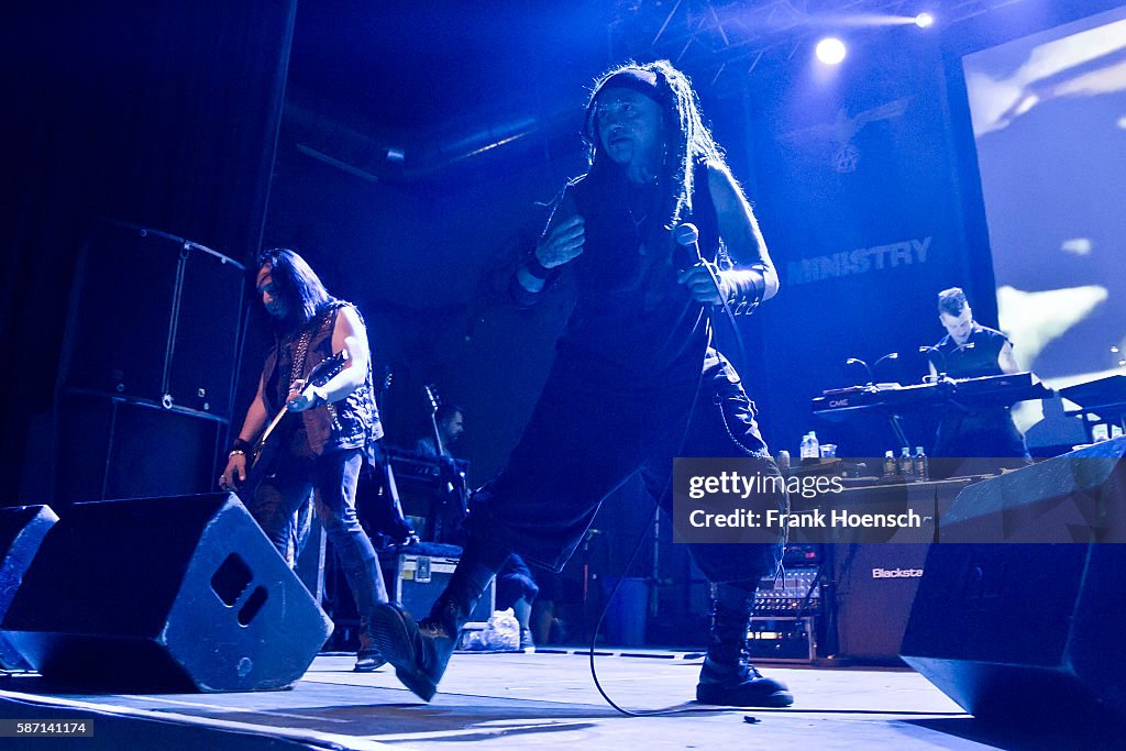Ministry Perform In Berlin