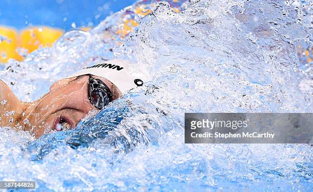 Rio , Brazil - 7 August 2016; Paul Biedermann of Germany competes in the semi-final of the Men's 200m Freestyle at the Olympic Aquatic Stadium during...