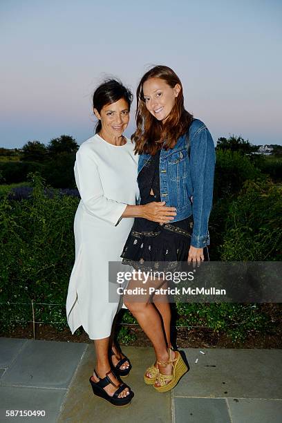 Irene Albright and Marina Albright attend Tom & Diane Tuft and Christina Cuomo Celebrate the Launch of Jay McInerney's New Novel "Bright, Precious...