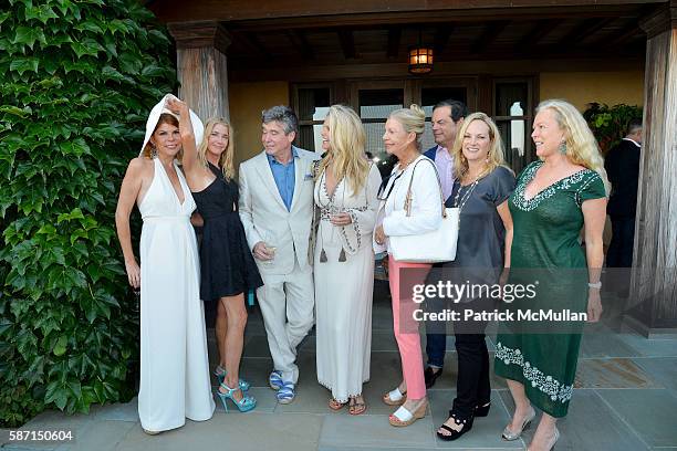 Ivana Lowell, Candace Bushnell, Jay McInerney, Christie Brinkley, Princess Yasmin Aga Khan, Blaise Labriola, Patricia Hearst Shaw and Anne Hearst...