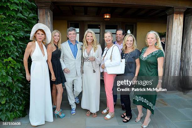 Ivana Lowell, Candace Bushnell, Jay McInerney, Christie Brinkley, Princess Yasmin Aga Khan, Blaise Labriola, Patricia Hearst Shaw and Anne Hearst...