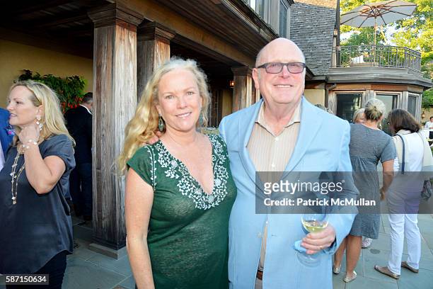 Anne Hearst McInerney and Tom Tuft attend Tom & Diane Tuft and Christina Cuomo Celebrate the Launch of Jay McInerney's New Novel "Bright, Precious...