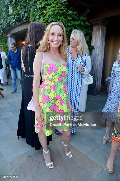 Erica Karsch attends Tom & Diane Tuft and Christina Cuomo Celebrate the Launch of Jay McInerney's New Novel "Bright, Precious Days" at Private...