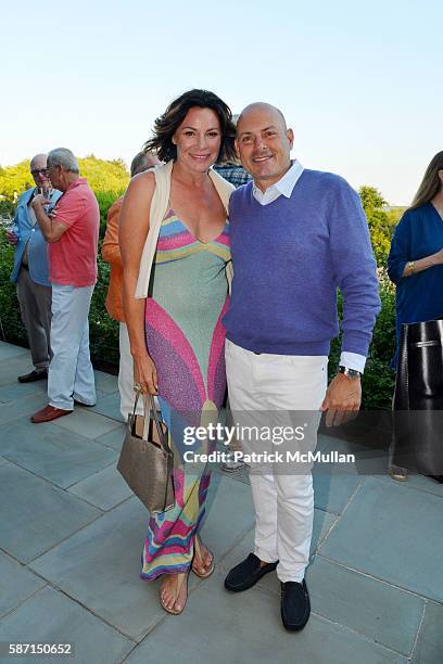 Countess Luann de Lesseps and Thomas D'Agostino attend Tom & Diane Tuft and Christina Cuomo Celebrate the Launch of Jay McInerney's New Novel...