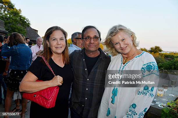 Nina Ford Richter, Ross Bleckner and Liliana Cavendish attend Tom & Diane Tuft and Christina Cuomo Celebrate the Launch of Jay McInerney's New Novel...