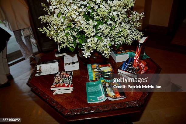 Atmosphere at Tom & Diane Tuft and Christina Cuomo Celebrate the Launch of Jay McInerney's New Novel "Bright, Precious Days" at Private Residence on...