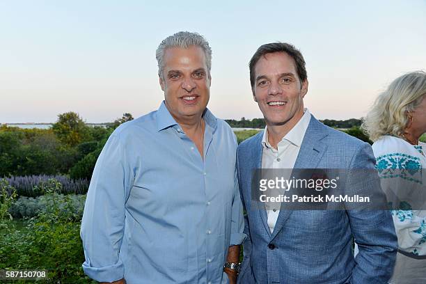 Eric Ripert and Bill Hemmer attend Tom & Diane Tuft and Christina Cuomo Celebrate the Launch of Jay McInerney's New Novel "Bright, Precious Days" at...