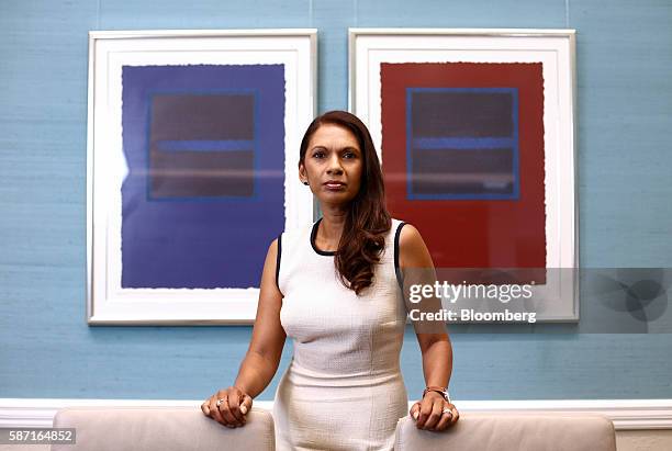 Gina Miller, founding partner of SCM Private LLP, poses for a photograph in London, U.K., on Monday, July 25, 2016. Miller, who supported the remain...