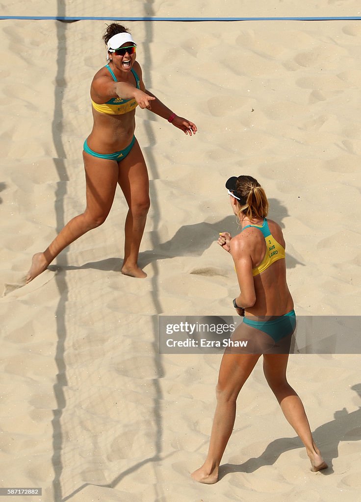 Beach Volleyball - Olympics: Day 3