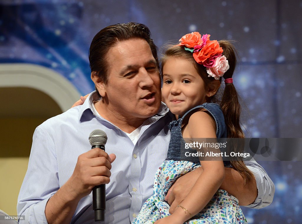 Actor Robert Beltran and daughter Marlena Beltran on day 5 of... News