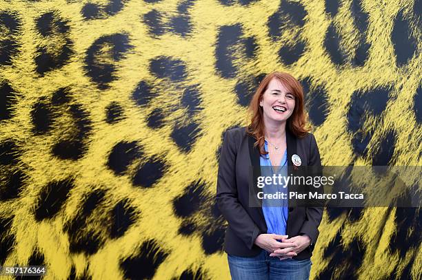 Director Marie-Castille Mention-Schaar attends 'Le ciel attendra' photocall during the 69th Locarno Film Festival on August 8, 2016 in Locarno,...