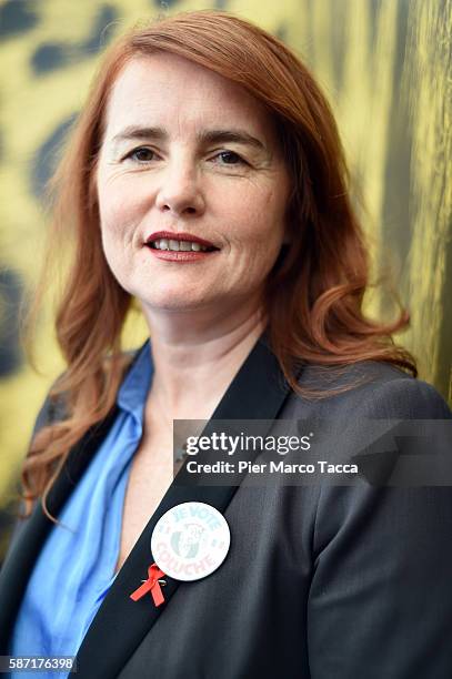 Director Marie-Castille Mention-Schaar attends 'Le ciel attendra' photocall during the 69th Locarno Film Festival on August 8, 2016 in Locarno,...