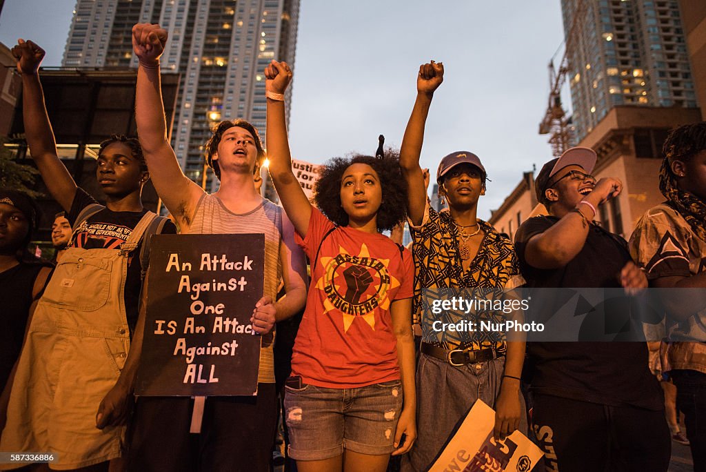 Youth Activists Lead March Against Police Brutality