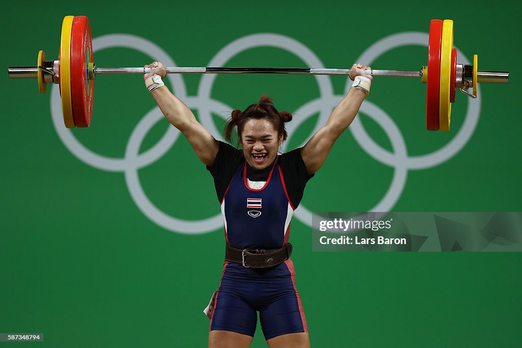 Weightlifting - Olympics: Day 3