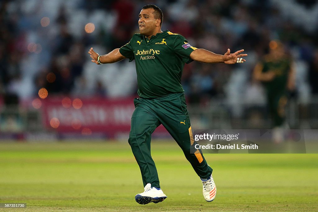 Nottinghamshire v Essex: NatWest T20 Blast