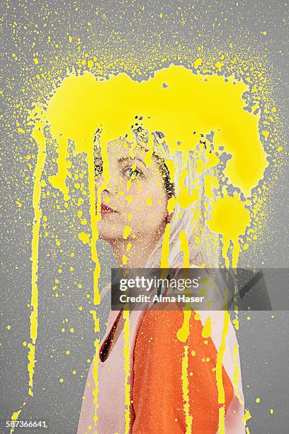 innovation and identity - pintura-producto-artístico fotografías e imágenes de stock