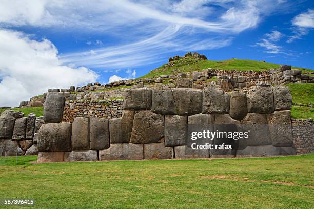 Incan Castles Incan Fortress Sacsayhuaman Photos et images de collection - Getty Images