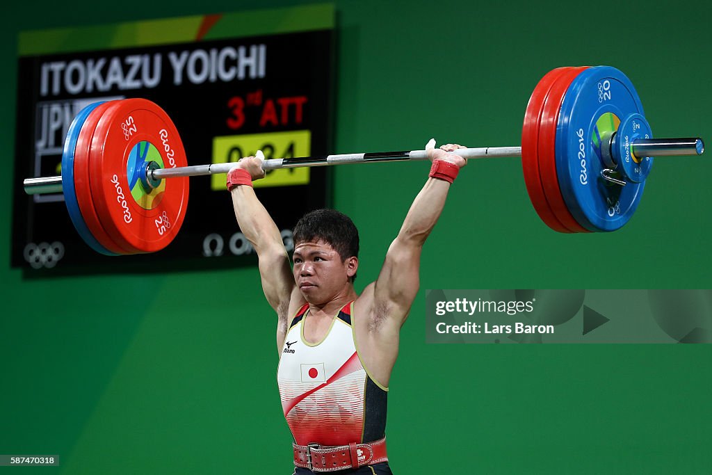Weightlifting - Olympics: Day 3