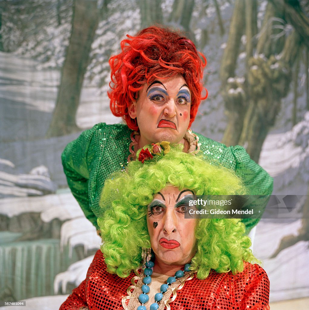 UK - Theatre - The Making of a Pantomime Dame