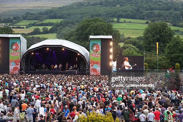 Laura Marling plays to a rapt audience, one of the highlights of the Green Man Festival. This is an independent music festival held annually in a...