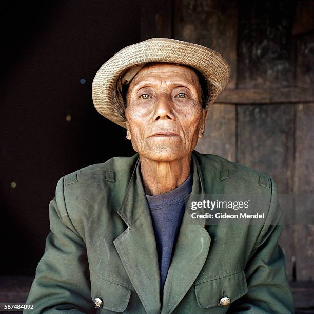 Lo-cheu lives in a traditional old Akha house in the Ban Nam Sa Akha village high up on a mountain slope in the Nam Ha National Protected Area in the...