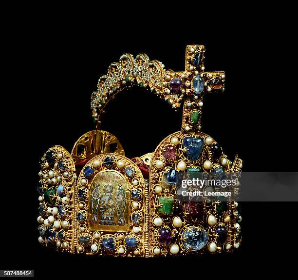 Corona Radiata Rome 73 Imperial Crown Of The Holy Roman Empire Stock Photos, High-Res ...