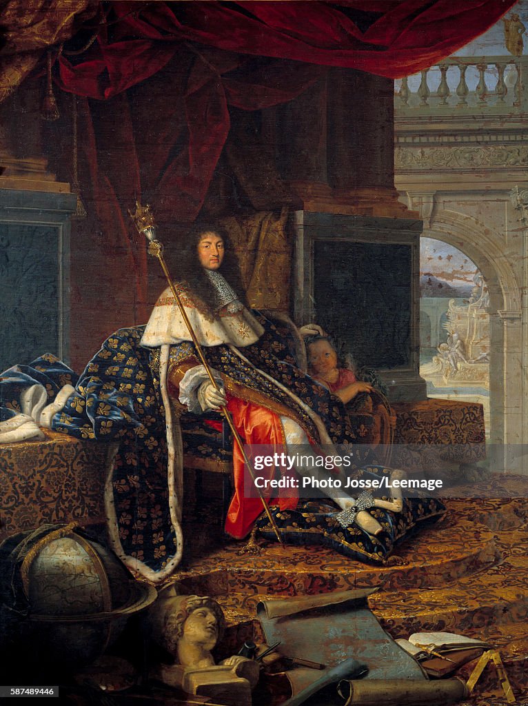 Portrait of Louis XIV of France by Henri Testelin