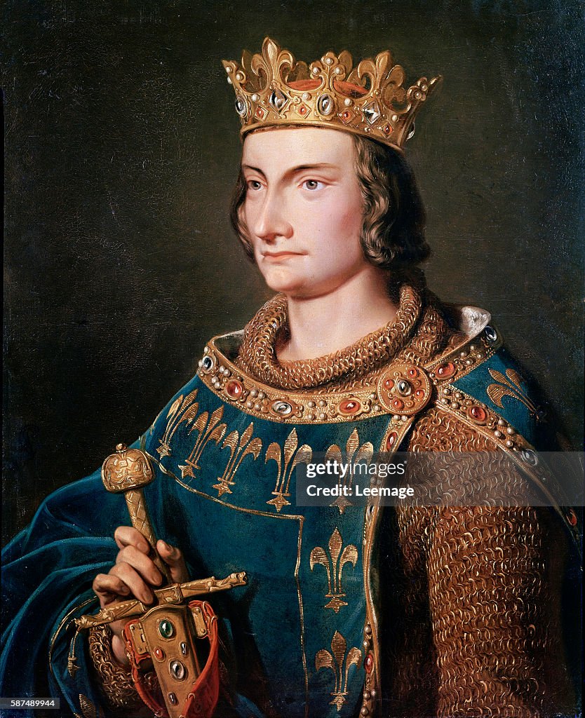 Filip Iv Portrait of Philip IV the Fair King of France - Anonymous painter ...