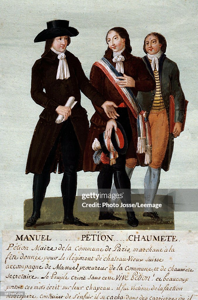 Portrait of the spokesperson of the sans-culottes