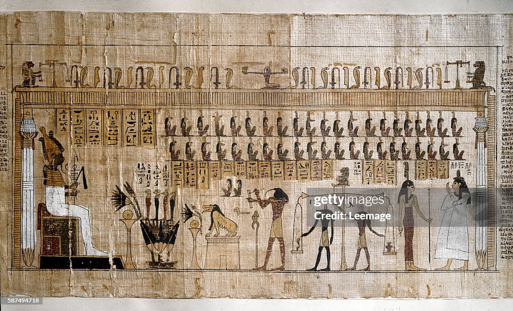 Ancient Egypt : the weighing of the souls