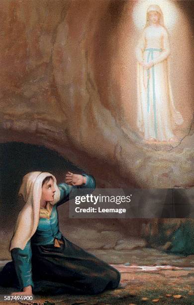 Bernadette Soubirous, a 14 year old girl, had visions of the Virgin Mary in 1858