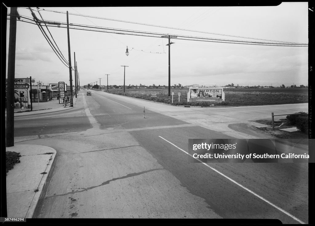 Intersection Compton Intersection of North Wilmington Avenue and West Compton Boulevard ...