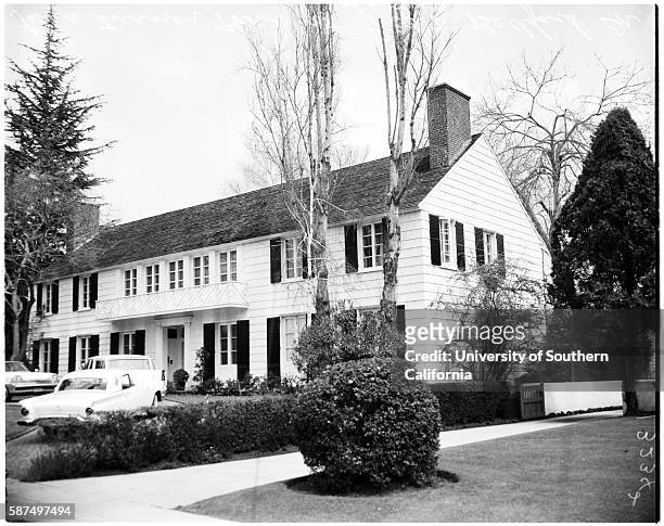 Lana Turner's home where Cheryl Crane stabbed Johnny Stompanato.