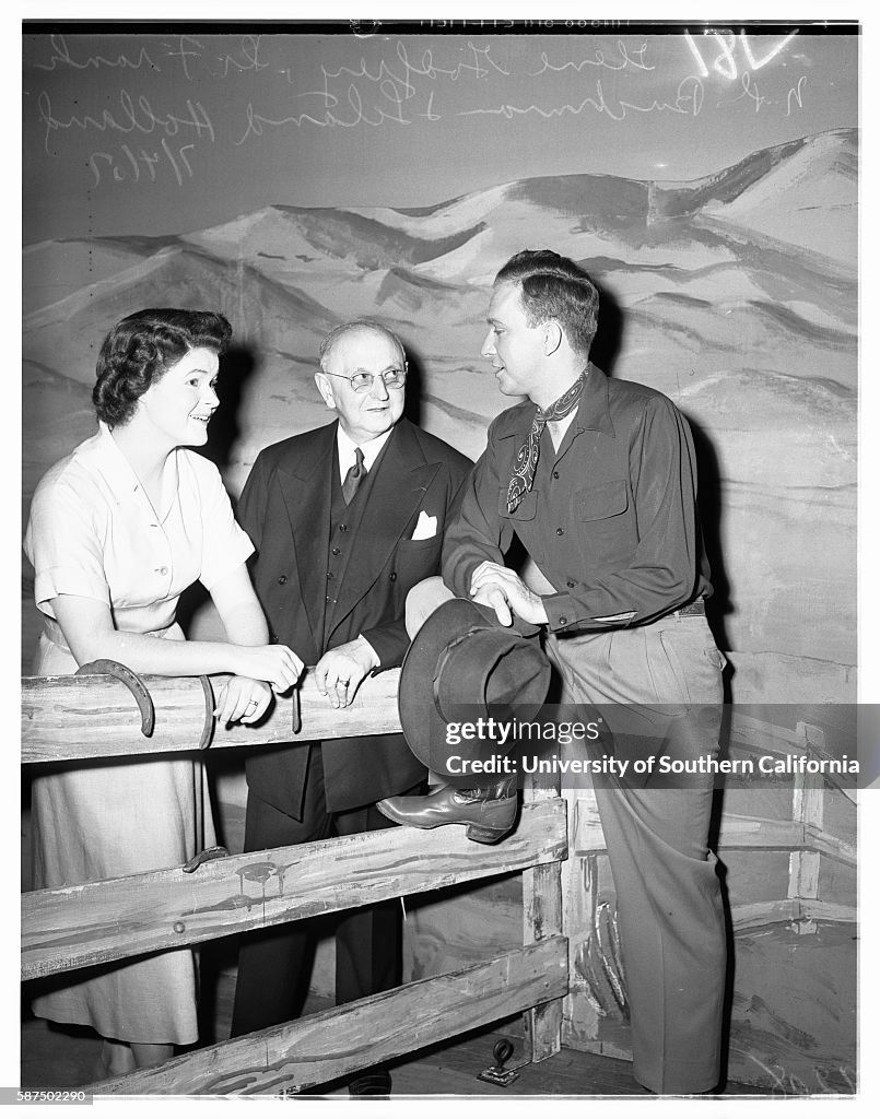 Play "Jotham Valley" presented by moral re-armament at Wilshire Ebell, 1951